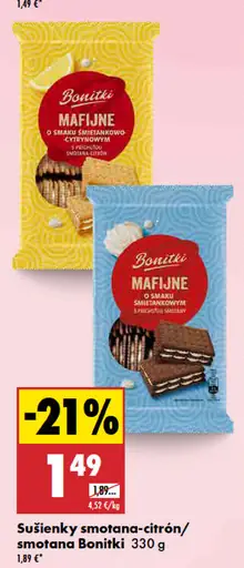 Bonitki Mafijne sušienky citrónové