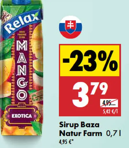 Natur farm Sirup baza