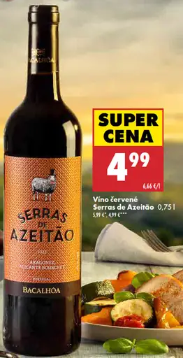 Bacalhôa Serras de Azeitão červené víno