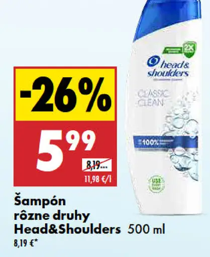 Šampón rôzne druhy