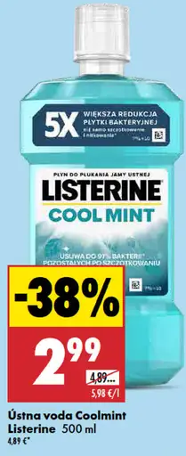 Listerine Coolmint ústna voda