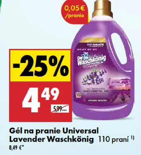 Gél na pranie Universal Lavender