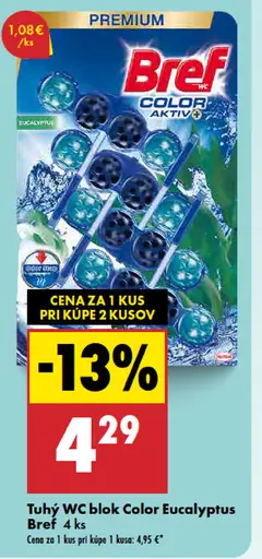 Bref WC blok Color Eucalyptus