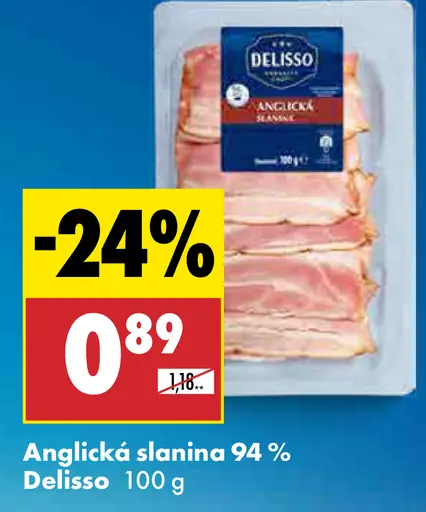 Delisso Anglická slanina 95%