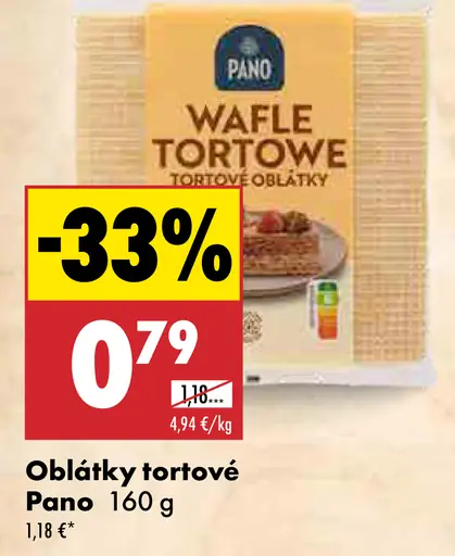 Oblátky tortové