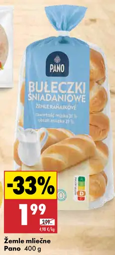 Pano Žemle mliečne