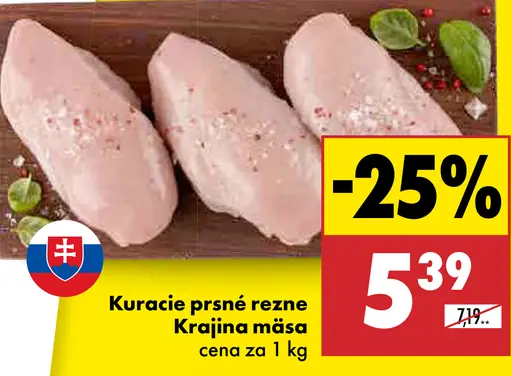 Kuracie prsia rezne