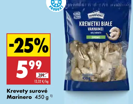 Marinero krevety surové