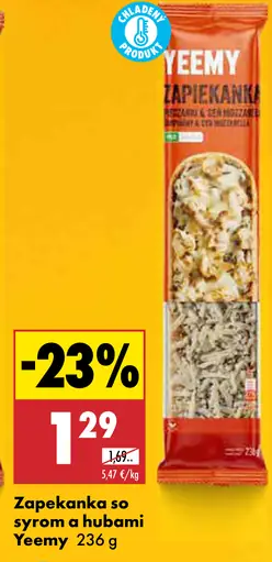 Yeemy Zapekanka so syrom a hubami