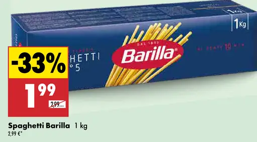 Barilla špagety