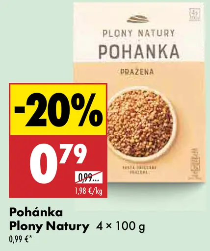 Plony Natury pohánka pražená