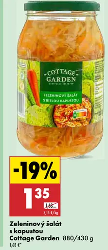 Cottage Garden Zeleninový šalát s kapustou