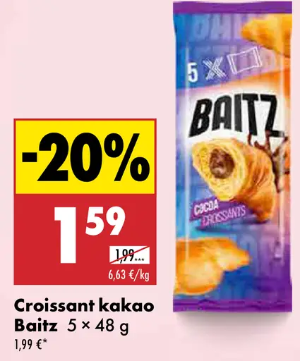Baitz Croissant kakao