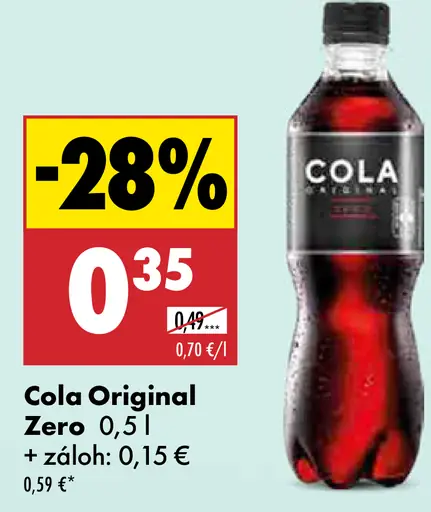 Cola Original Zero