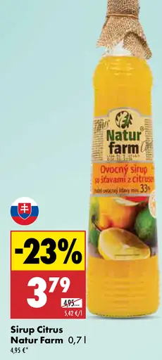 Natur Farm Sirup Citrus