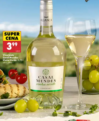 Casal Mendes Vinho Verde víno biele