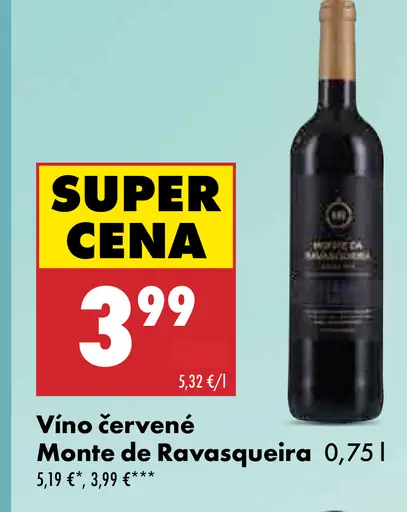 Monte de Ravasqueira Vino červené