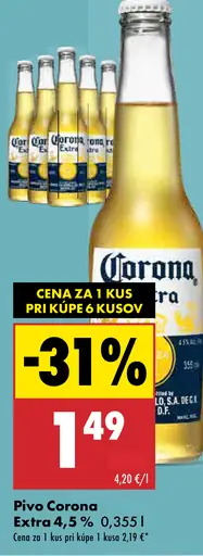 Corona Extra pivo