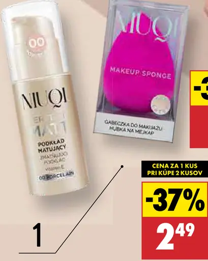 Niuqi Podkladový make-up Skin Adapt/Perfect Matt