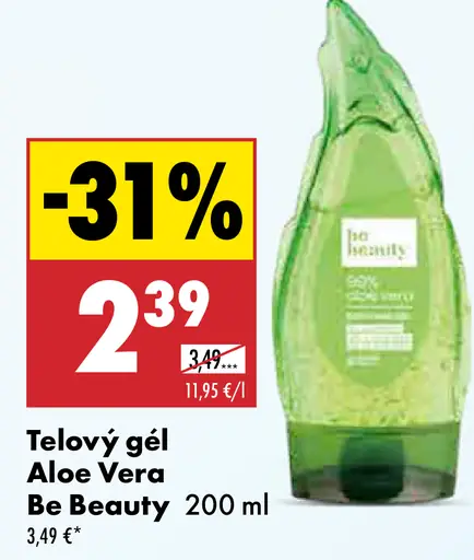 Telový gél Aloe Vera Be Beauty