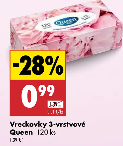 Queen Vreckovky 3-vrstvové