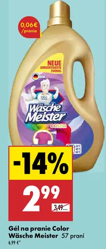 Gél na pranie Color Wäsche Meister