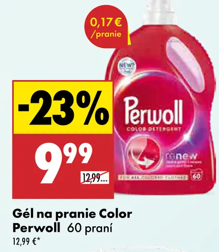 Perwoll Gél na pranie Color