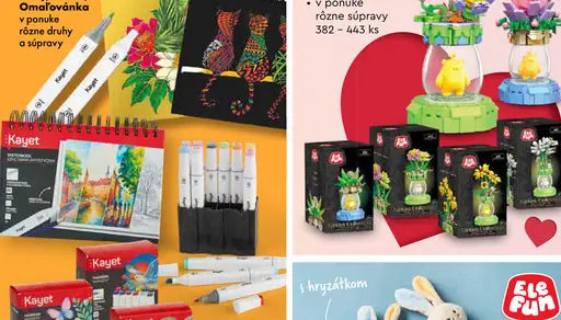 Elefun hračka pre deti s hryzátkom a rôzne textúry