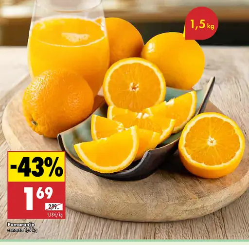 Pomaranče čerstvé