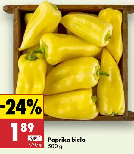 Paprika biela