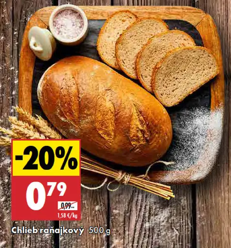 Chlieb raňajkový