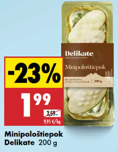 Delikate Minipološtiepok