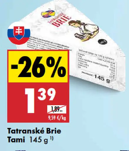 Tami tatranská Brie