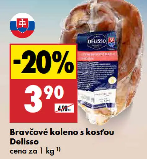Delisso Bravčové koleno s kosťou