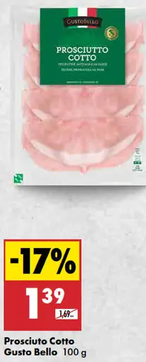 Gusto Bello Prosciutto Cotto