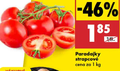 Paradajky strapcové