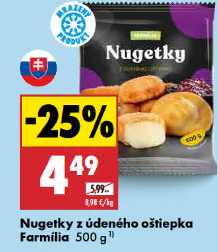 Farmilia Nugteky z údeného oštiepka