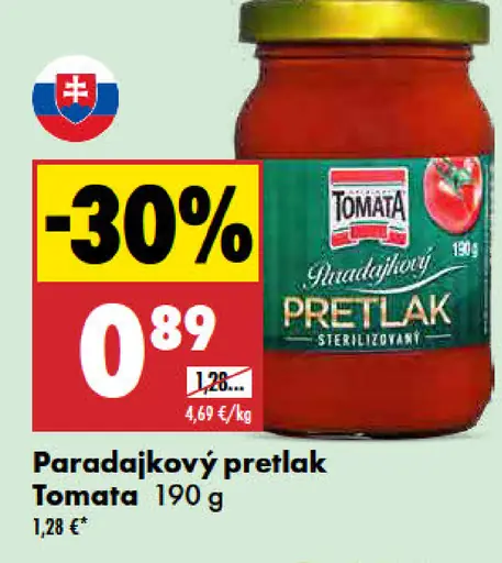 TOMATA Paradajkový pretlak