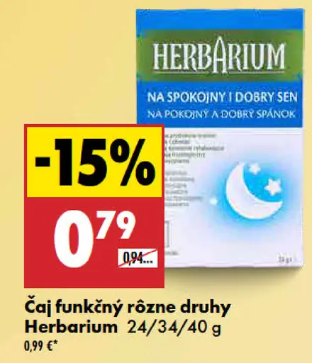 Herbarium funkčný čaj