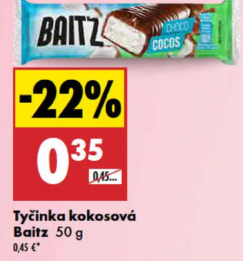 Baitz Tyčinka kokosová