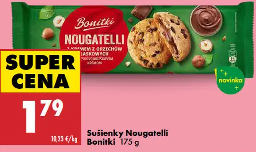 Bonitki sušienky Nougatelli