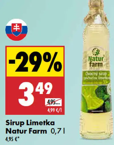 Sirup Limetka