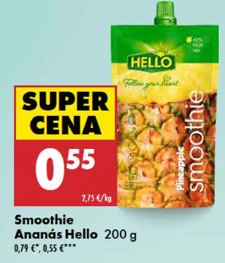 Hello Ananás smoothie