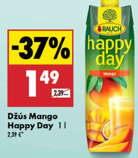 Rauch Happy Day mango džús
