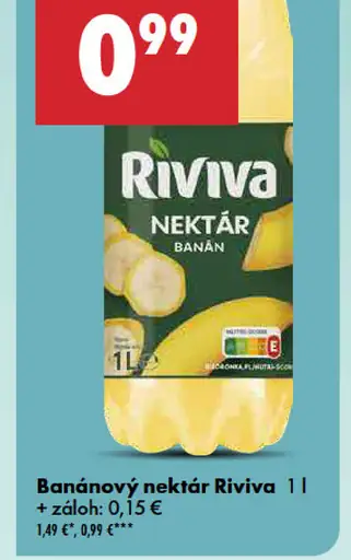 Riviva nektár banánový