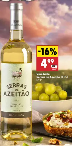 Bacalhôa Serras de Azeitão biele víno