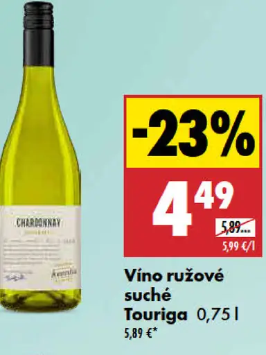 Touriga Vino ružové suché