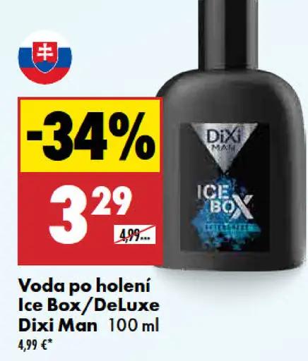 Dixi Man Voda po holení Ice Box/Deluxe