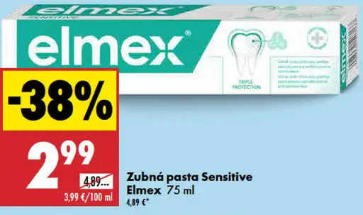 Zubná pasta Sensitive