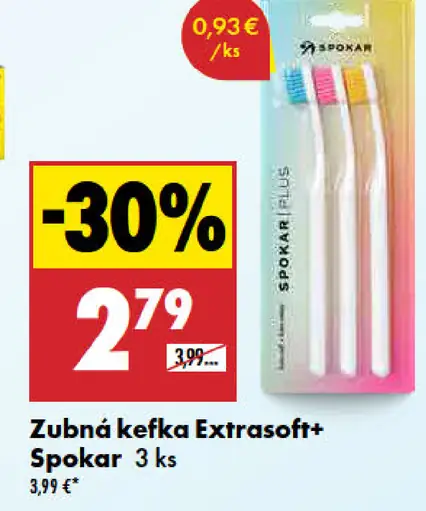 Zubná kefka Extrasoft+